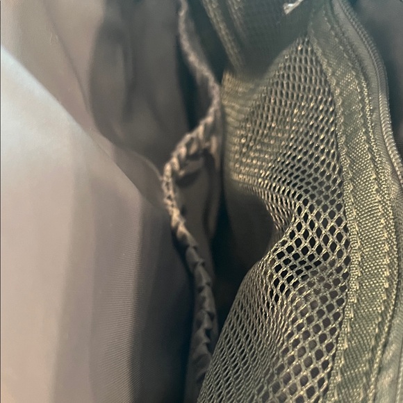 Chic Charcoal Baby Backpack with Brown Accents - Picture 9 of 11